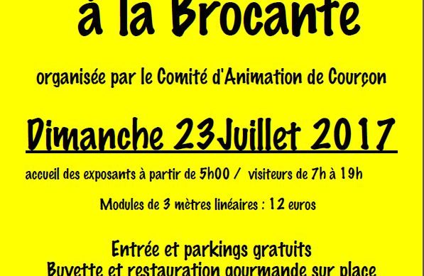 Bulletin d’inscription pour la brocante du 23/07/2017